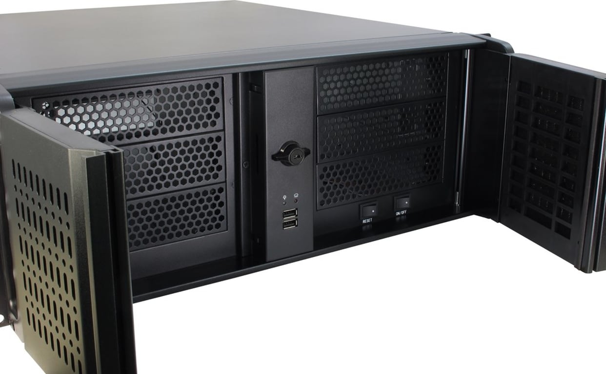 Inter-Tech 4U-4098-S Rack Czarny