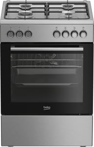 Beko FBE62130GXDN Oven Freestanding Electric Gas Black