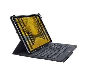 Logitech 920-008337 klawiatura do urządzeń mobilnych QWERTZ Niemiecki Bluetooth Czarny