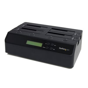 StarTech SATDOCK4U3RE duplicator HDD-duplicator Svart 3 kopior