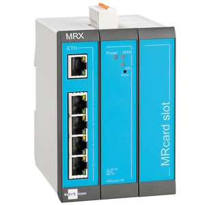 Insys Microelectronics MRX3 LAN ruter Fast Ethernet Niebieski, Szary