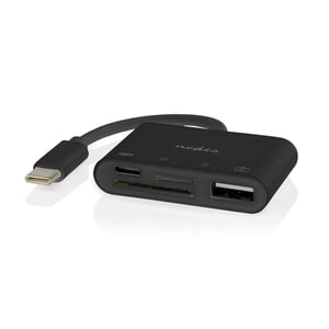 Nedis CCGB64780BK01 USB 2.0 Type-C Hubs and Concentrators 0 Mbit/s Black
