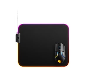 Steelseries QcK Prism Cloth Medium Gaming-Mauspad Schwarz