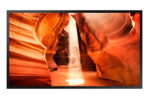 Samsung OM55N-S Flachbildschirm für Digital Signage, 139,7 cm (55"), LCD, WLAN, 4000 cd/m², Full HD, schwarz, integrierter Prozessor, Tizen 5.0