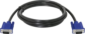 Defender BB340M-06 kabel VGA 1,8 m SVGA Czarny, Niebieski