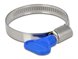 DeLOCK Pipe Clamp, Butterfly Type, 32–50 mm, 10 pcs.