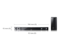 Samsung HW-C450 moduł głośników Czarny 2.1 kan. 300 W