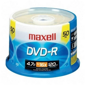 Maxell DVD-R 4,7 GB 50 st.