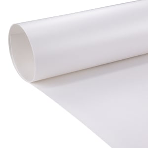 Puluz PU5321W Fotohintergrund aus Polyvinylchlorid (PVC), einfarbig, weiß