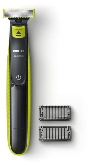 Philips QP2521/10 skäggtrimmer Batteri 2 2 mm Våt & Torr Grå, Limetta