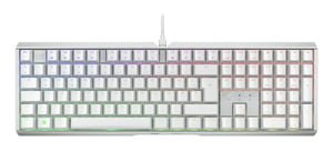 CHERRY XTRFY MX 3.1 klawiatura Gaming USB QWERTZ Niemiecki Biały