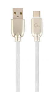 Cablexpert CC-USB2R-AMCM-1M-W USB Cable, USB 2.0, USB A to USB C, White