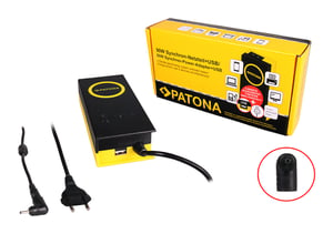PATONA 2610 adapter zasilający/ inwentor Wewnętrzna 90 W Czarny, Żółty