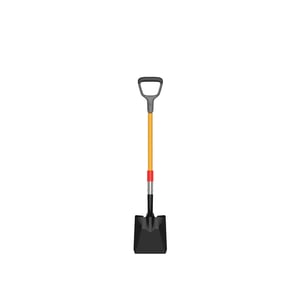 CAT J10-204 spade Glasfiber, metall Svart, gul