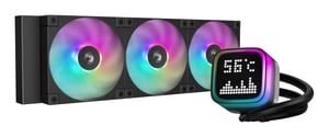 DeepCool LP360 Obudowa komputera, Procesor Chłodnica cieczy all-in-one 12 cm Czarny 1 szt.