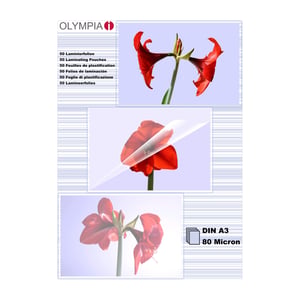 Olympia 1x25 DIN A3 80 micron folia do laminowania 25 szt.