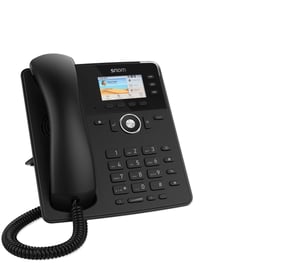 Snom D717 Desktop Phone, VoIP Phone, Black, 3 Lines, TFT