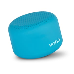 Veho M3 Portable Mono Speaker, Aqua, 3 W