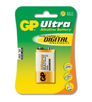 GP Batteries Ultra Alkaline 9V Einweg-Alkalibatterie
