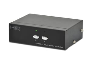 Digitus VGA-Umschalter für 2 PCs und 1 Monitor