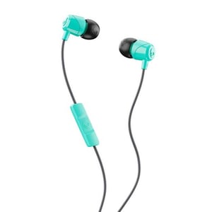 Skullcandy Jib Zestaw słuchawkowy Przewodowa Douszny Połączenia/muzyka Czarny, Turkusowy