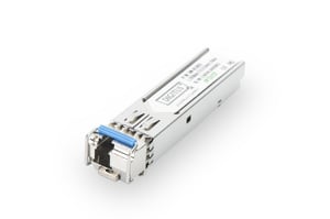 Digitus mini-GBIC-moduler (SFP) kompatibla med HP, 1,25 Gb/s, 20 km, med DDM-funktion
