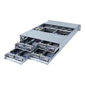 GIGABYTE H252-3C0 Intel C621A LGA 4189 Rack (2U) Schwarz