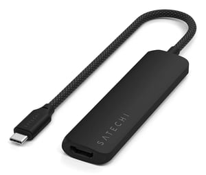 Satechi ST-P4SK huby i koncentratory USB Type-C 10000 Mbit/s Czarny