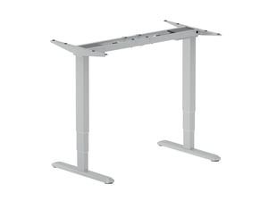 Equip 650813 Stativram för skrivbord, el, 2 x ben, grå