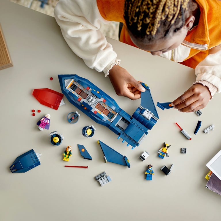 фото Блоковий конструктор LEGO Marvel X-Jet Людей Ікс (76281)