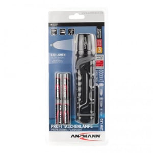 Ansmann M900P Czarny Latarka ręczna LED
