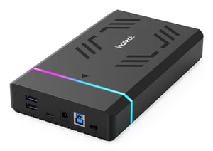 Inateck FE3003 Obudowa HDD/SSD Czarny 2.5/3.5"