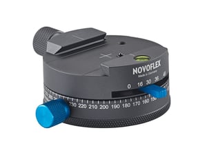 Novoflex PANORAMA=Q 48 stativhuvud Svart, Blå Pan