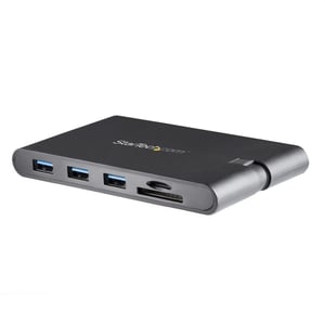 StarTech DKT30CHVSCPD Wired USB 3.2 Gen 1 (3.1 Gen 1) Type-C Docking Station, Black