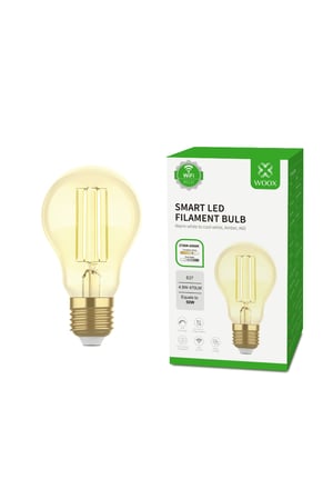 WOOX R5137 smart belysning Smarta glödlampor med Wi-Fi/Bluetooth, 4,9 W