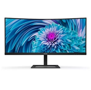 Philips E Line 346E2CUAE/00 monitor komputerowy 86,4 cm (34") 3440 x 1440 px Wide Quad HD+ LCD Czarny