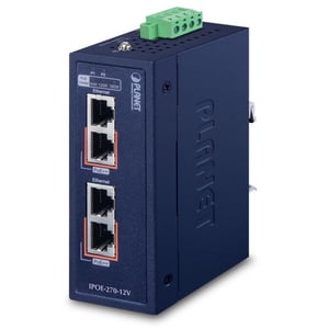 PLANET IPOE-270-12V adapter PoE 2.5 Gigabit Ethernet, 5 Gigabit Ethernet, Gigabit Ethernet
