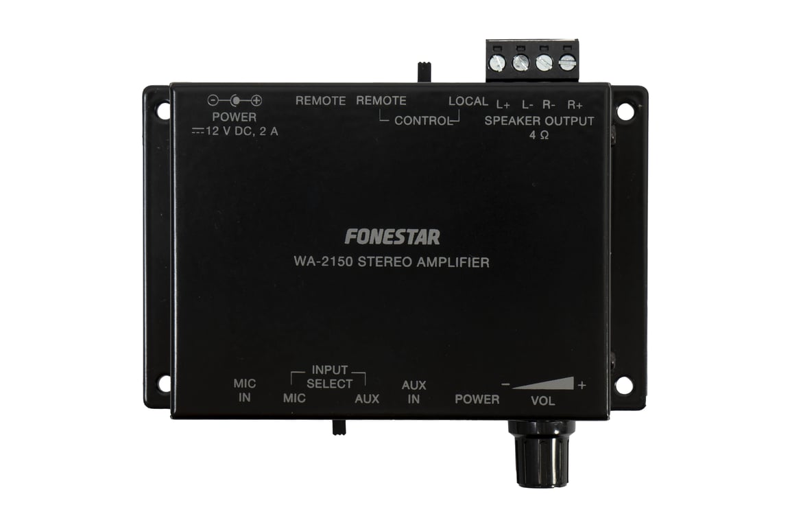 Fonestar WA-2150 wzmacniacz audio Czarny
