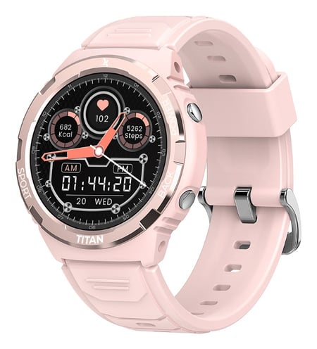 MaxCom FW100 3,3 cm (1.3") AMOLED 48 mm Cyfrowy 360 x 360 px Ekran dotykowy Różowy