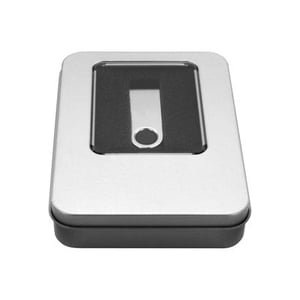 MediaRange BOX902 Aufbewahrungsbox, rechteckig, Aluminium, Kunststoff, Stahl, silberfarben