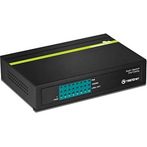 Trendnet TPE-TG80G Netzwerk-Switch, nicht verwaltet, PoE-Unterstützung, schwarz