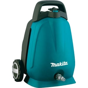 Makita HW102 Druckplatte, kompakt, 360 l/h, 1300 W, schwarz, türkis