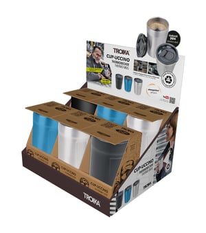 TROIKA CD149 resemugg 300 ml Olika färger Rostfritt stål