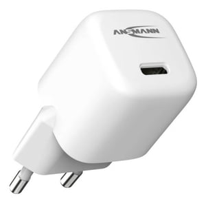Ansmann 1001-0153 Ladegerät für mobile Geräte, universell, weiß, USB, Schnellladung, für den Innenbereich