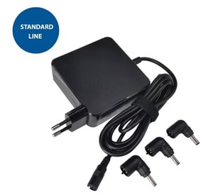 Extra Digital AS65CUNI adapter zasilający/ inwentor Wewnętrzna 65 W Czarny
