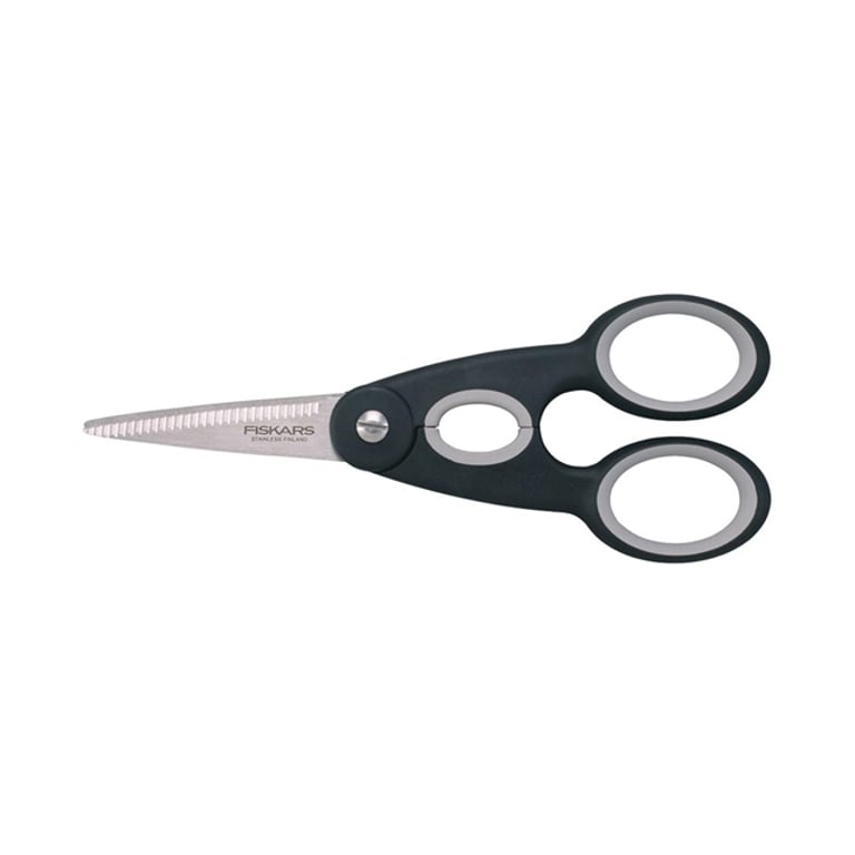 Fiskars 1003034 nożyczki kuchenne 220 mm Szary, Stal nierdzewna Uniwersalne