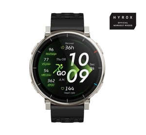 Amazfit Active 3 3.35 cm (1.32") AMOLED Digital 466 x 466 px Touchscreen Gold GPS
