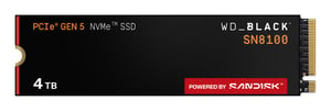 Western Digital Black WD_BLACK SN8100 NVMe 4 TB M.2 PCI Express 5.0 TLC 3D NAND