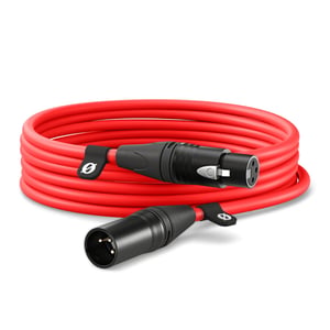 RØDE XLR6M-R 6-meter XLR Audio Cable, Red