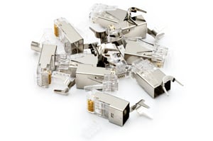Digitus X-ML-6F-OD-10-IMP wtyczka RJ45 Czarny